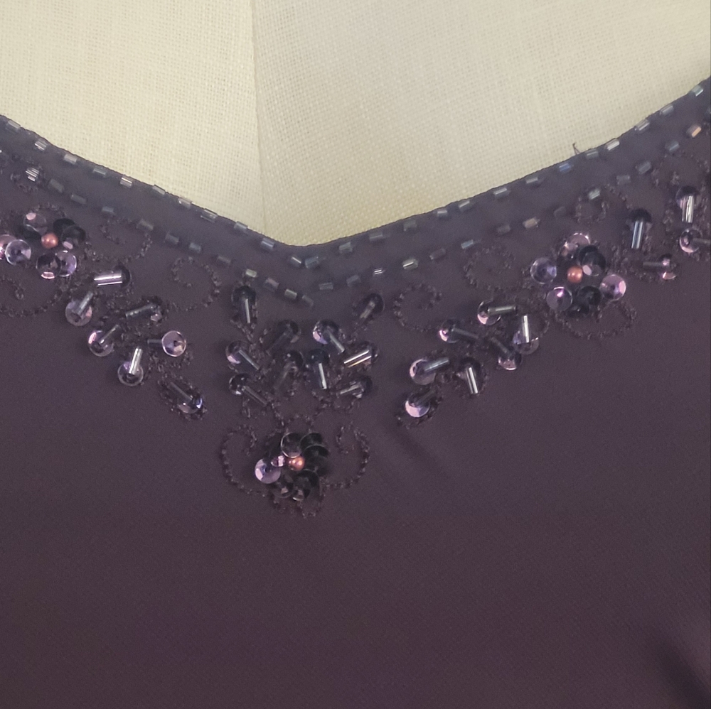 Y2K Purple Formal 2pc Dress - Picture 5 of 9